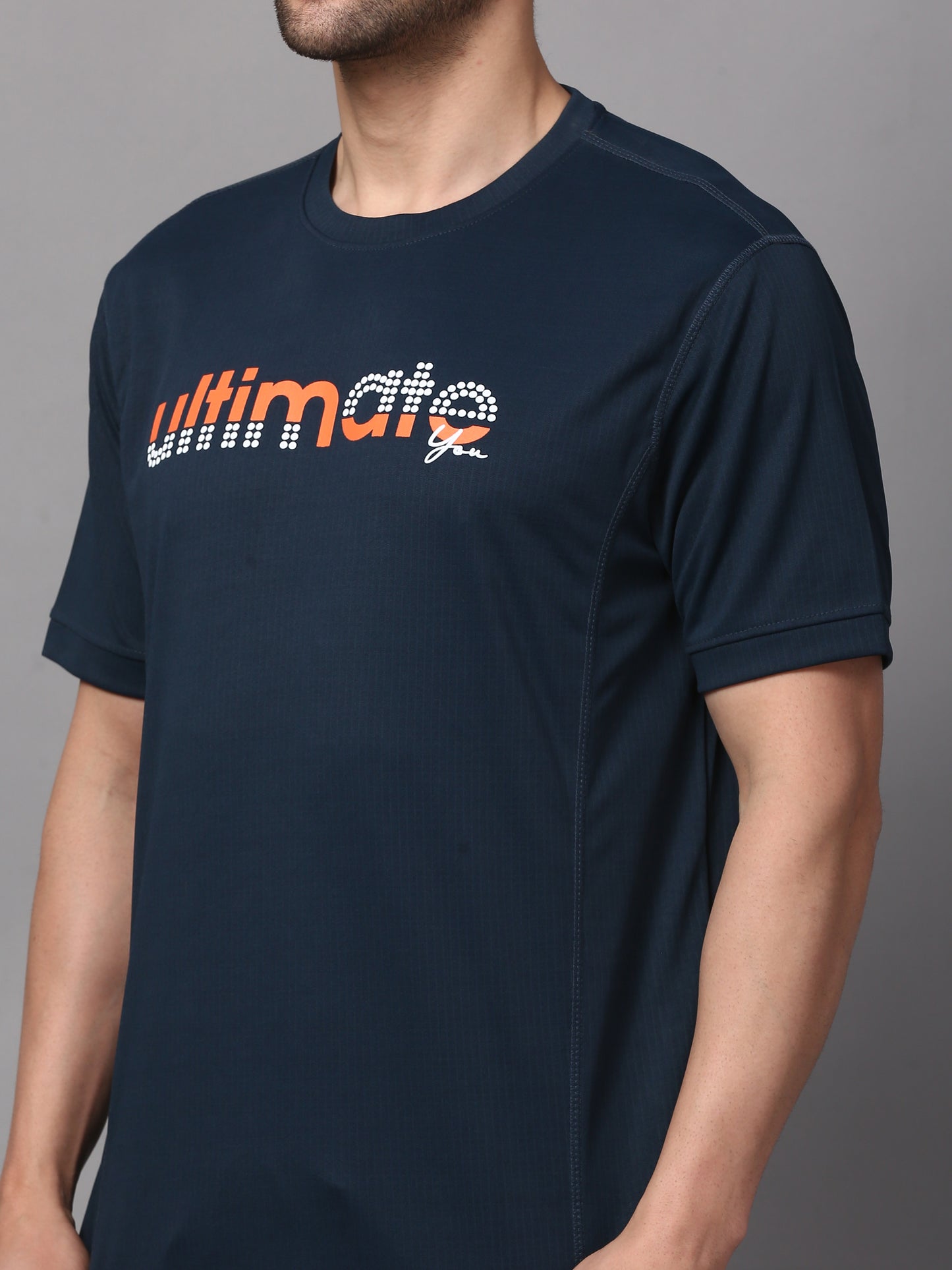 Men's Basic Tee Round Neck T-Shirt