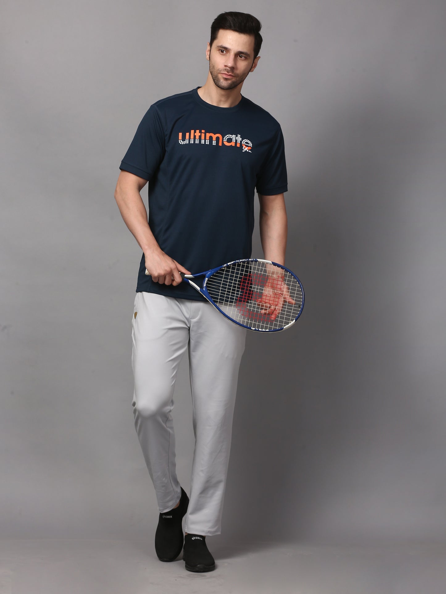 Men's Basic Tee Round Neck T-Shirt