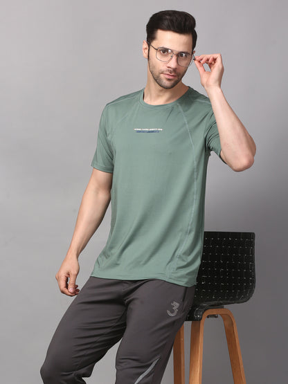Men's Basic Tee Round Neck T-Shirt