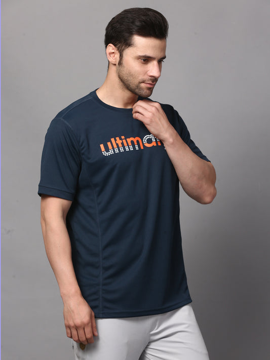 Men's Basic Tee Round Neck T-Shirt